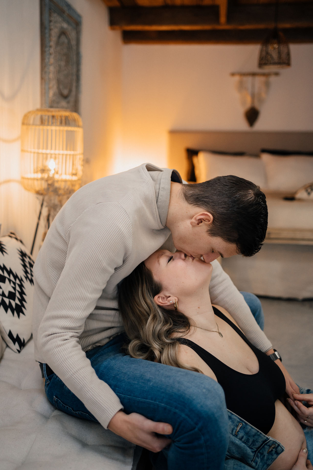 romantische fotoshoot goes