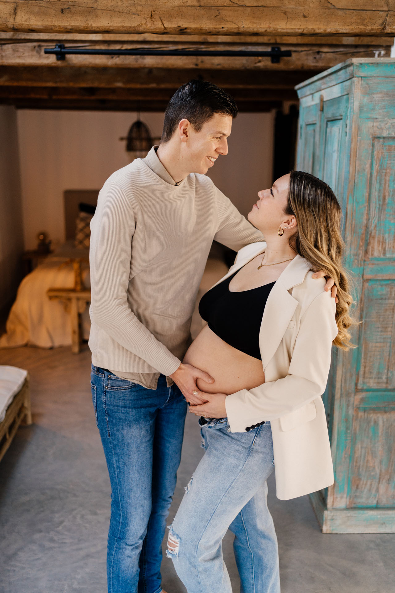 fotoshoot studio zwanger zeeland