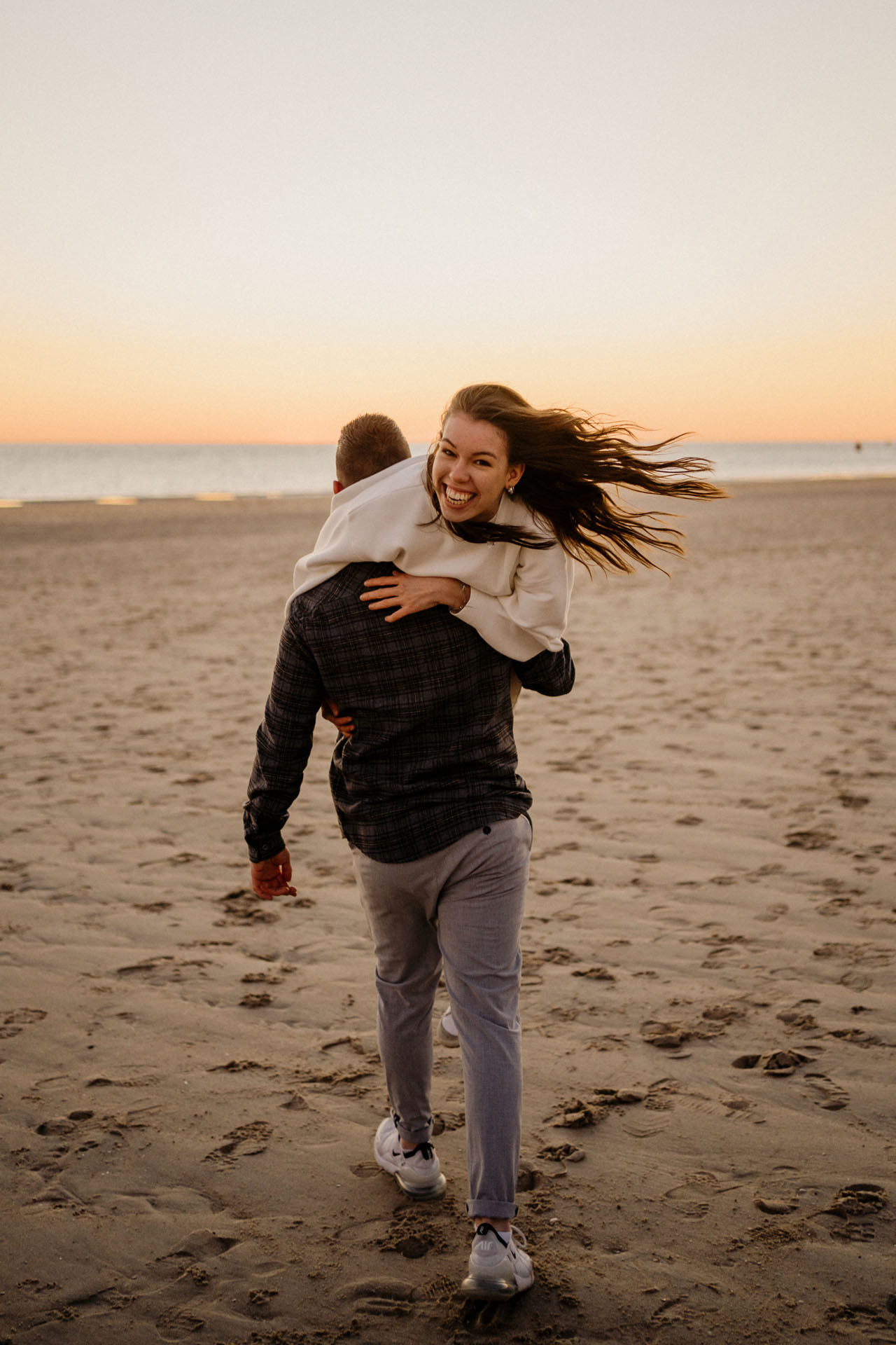 strand fotoshoot spontane foto