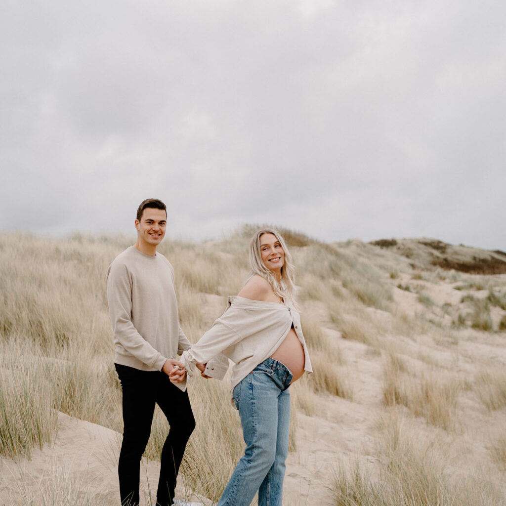 stoere zwangerschap fotoshoot