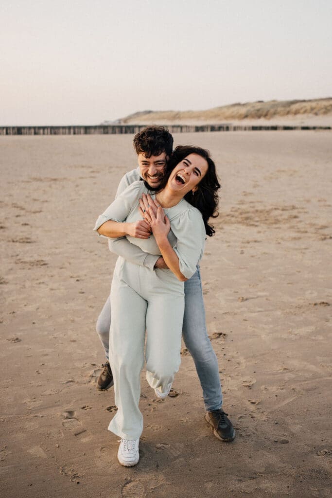 Strand locatie fotoshoot Zeeland